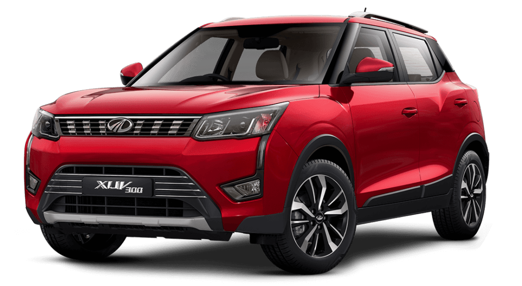 xuv300 red colour